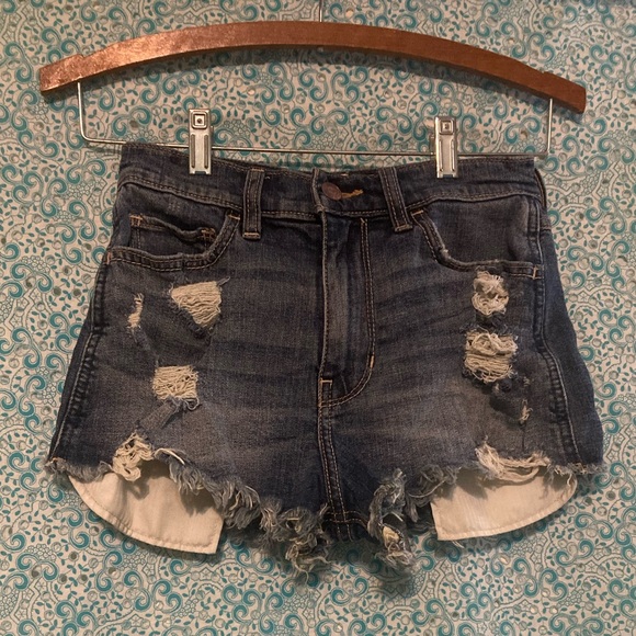 Hollister Pants - 💙 Hollister Vintage High Rise Shorts, Size: XXS/00